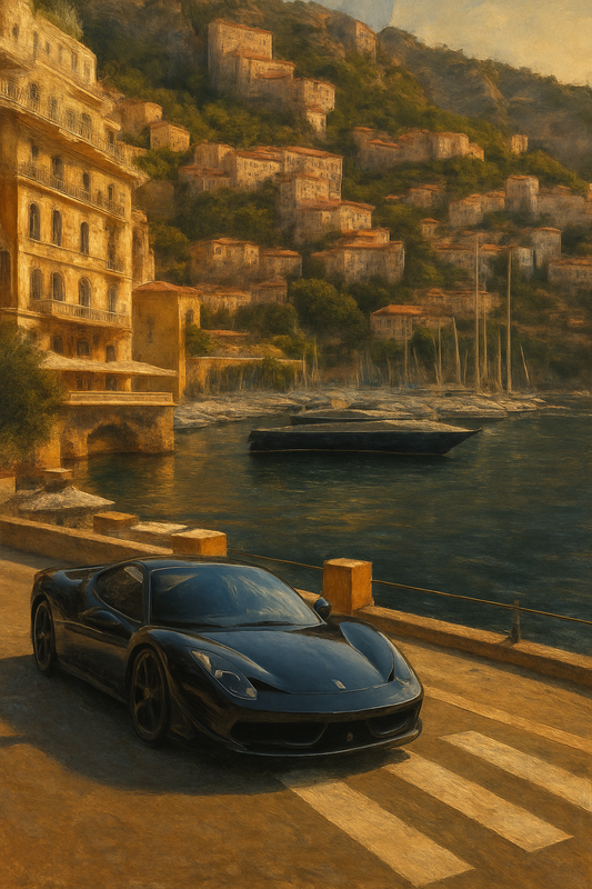 Monaco Motors Throw