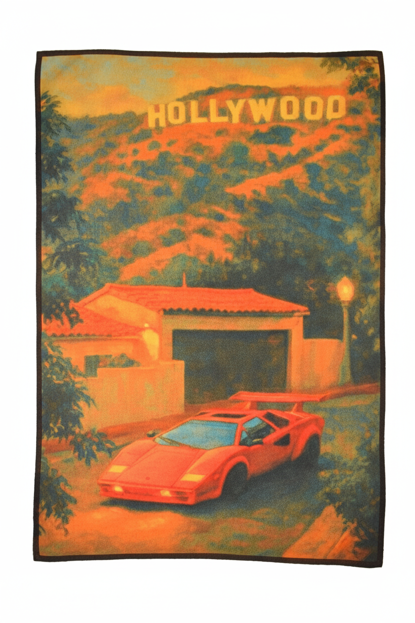 Hollywood nights Throw