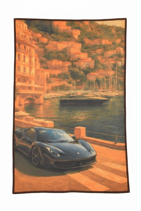 Monaco Motors Throw